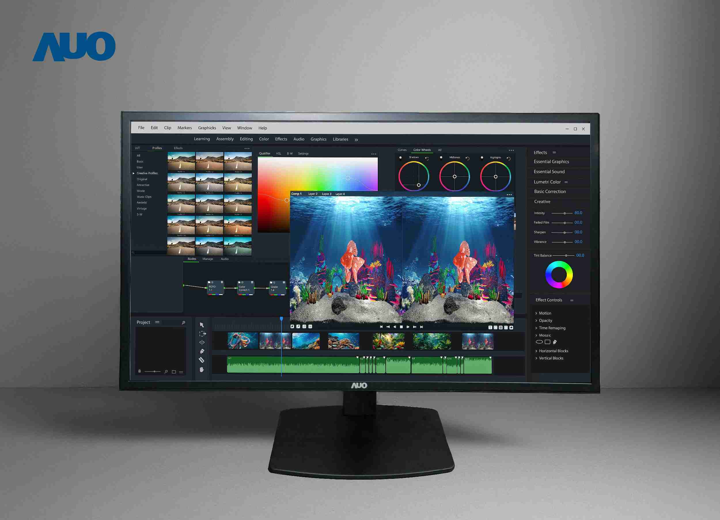 赏金国际开发32吋2D/3D专业桌上型显示器，，，，拥有8K4K超高分辨率，，并以低串扰算法优化3D显示效果，，，搭载自动眼球追踪功能，，，能实时调整3D图像，，，进行实时2D与3D无缝共存窗口，，，，提供图像设计工作者突破二维接口的崭新工作氛围与效率